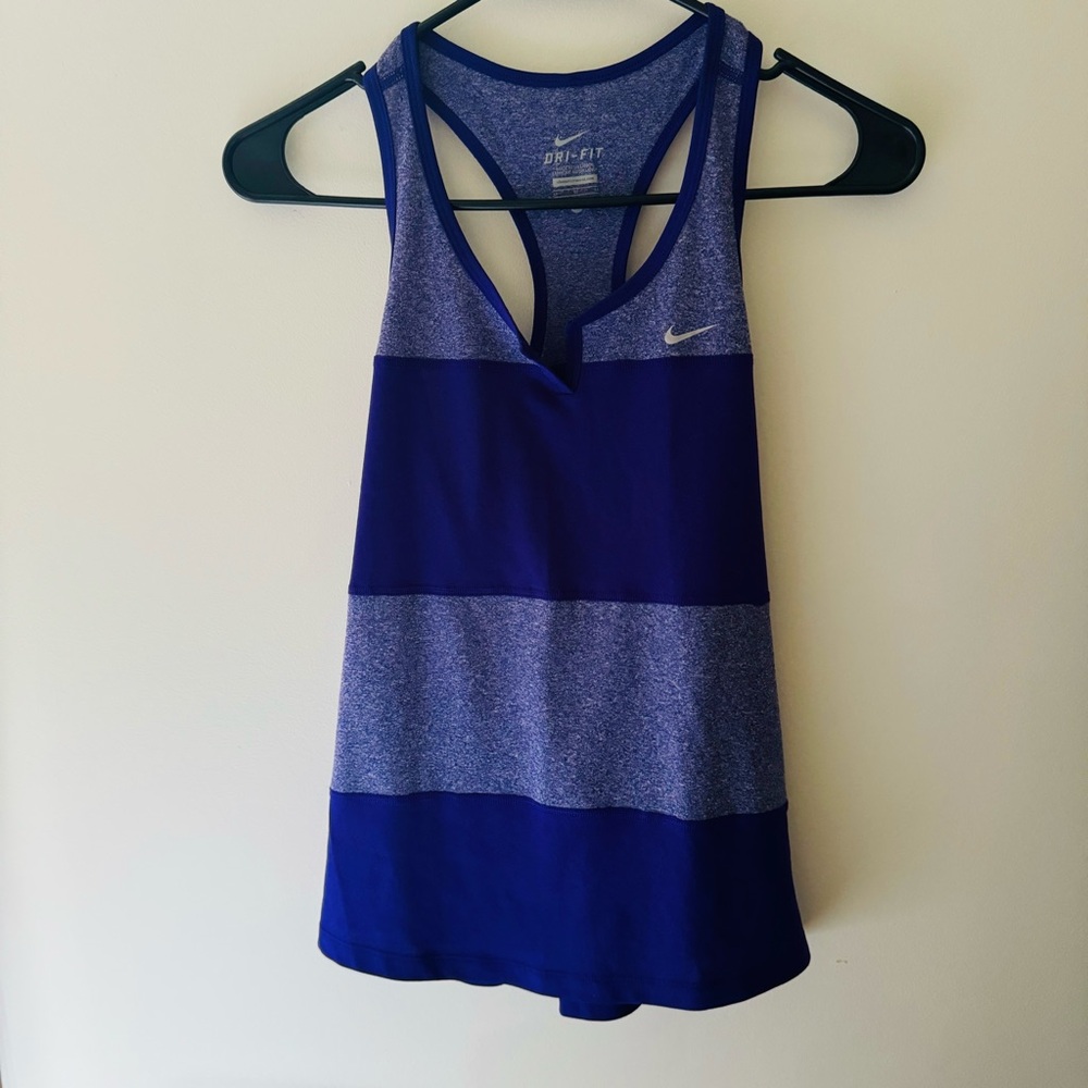 Nike DRI-FIT Tank Top Women’s Purple Racerback Size M
